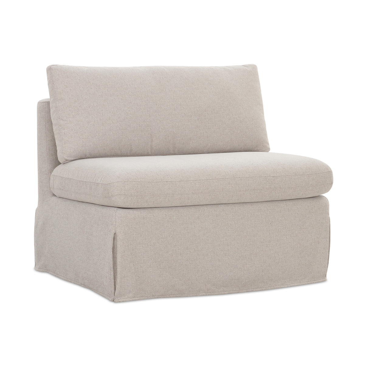   Modern European furniture - Beige Dining Chair and Half Slipcover - www.oroa.com | Oroa.com