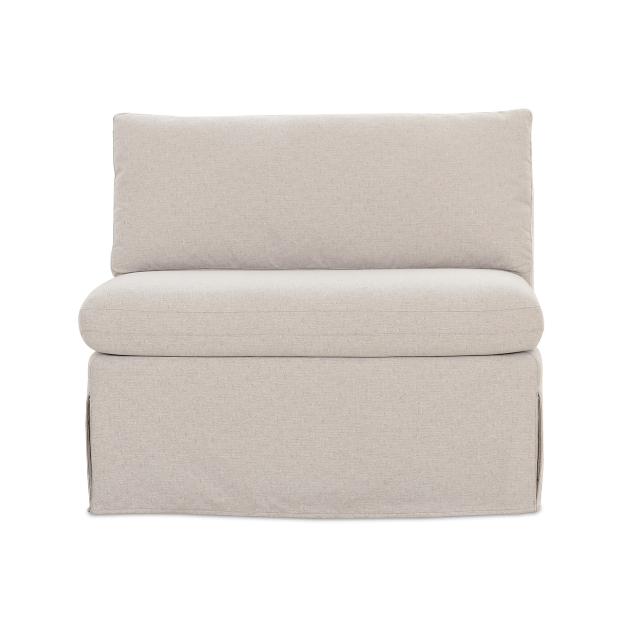   Modern European furniture - Beige Dining Chair and Half Slipcover - www.oroa.com | Oroa.com