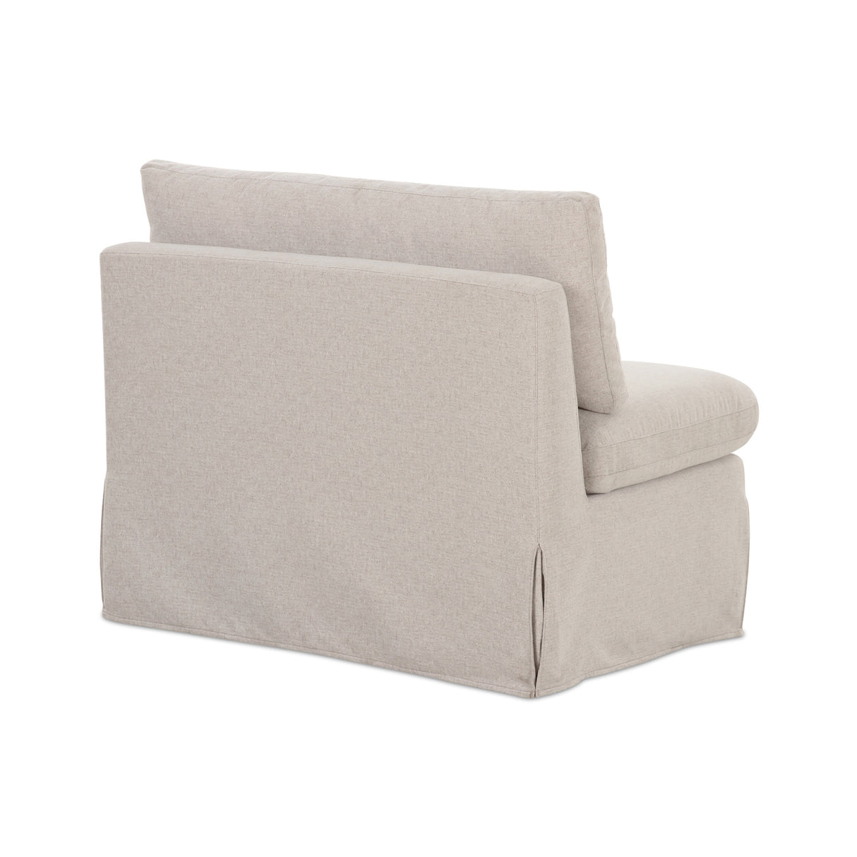   Modern European furniture - Beige Dining Chair and Half Slipcover - www.oroa.com | Oroa.com
