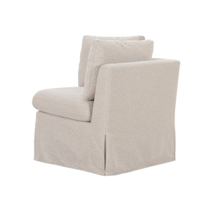   Modern European furniture - Beige Corner Dining Chair Slipcover - www.oroa.com | Oroa.com