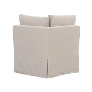   Modern European furniture - Beige Corner Dining Chair Slipcover - www.oroa.com | Oroa.com