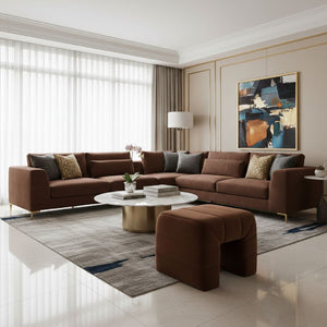   Modern European furniture - Wide Channel Detail Stool - www.oroa.com | Oroa.com