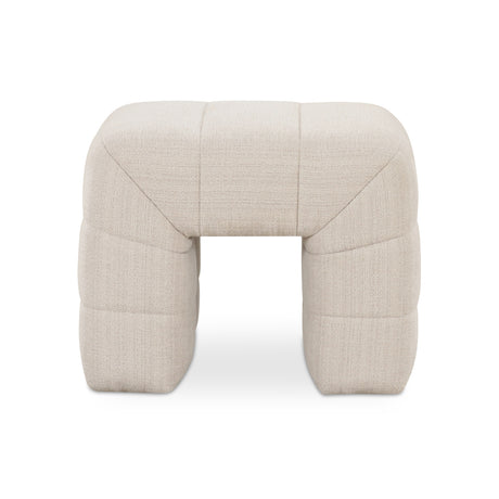   Modern European furniture - Wide Channel Detail Stool - www.oroa.com | Oroa.com