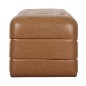   Modern European furniture - Brown Upholstered Bench - www.oroa.com | Oroa.com