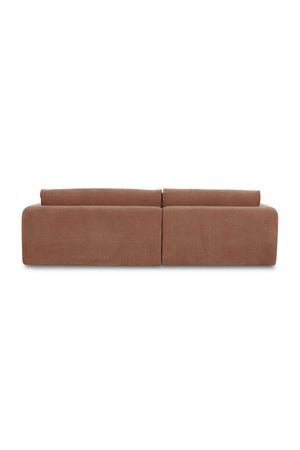   Modern European furniture - Weave Fabric Sectional Sofa - www.oroa.com | Oroa.com