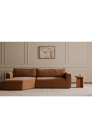   Modern European furniture - Weave Fabric Sectional Sofa - www.oroa.com | Oroa.com