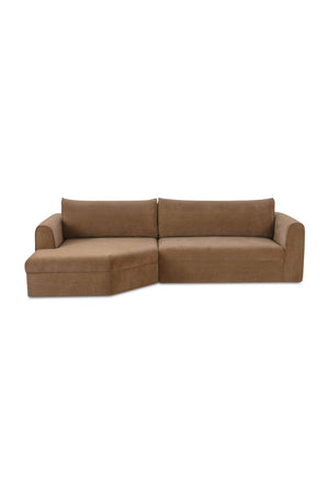  Modern European furniture - Weave Fabric Sectional Sofa - www.oroa.com | Oroa.com