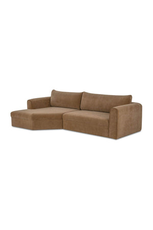   Modern European furniture - Weave Fabric Sectional Sofa - www.oroa.com | Oroa.com