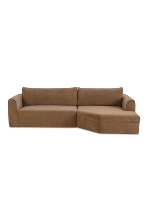   Modern European furniture - Weave Fabric Sectional Sofa - www.oroa.com | Oroa.com