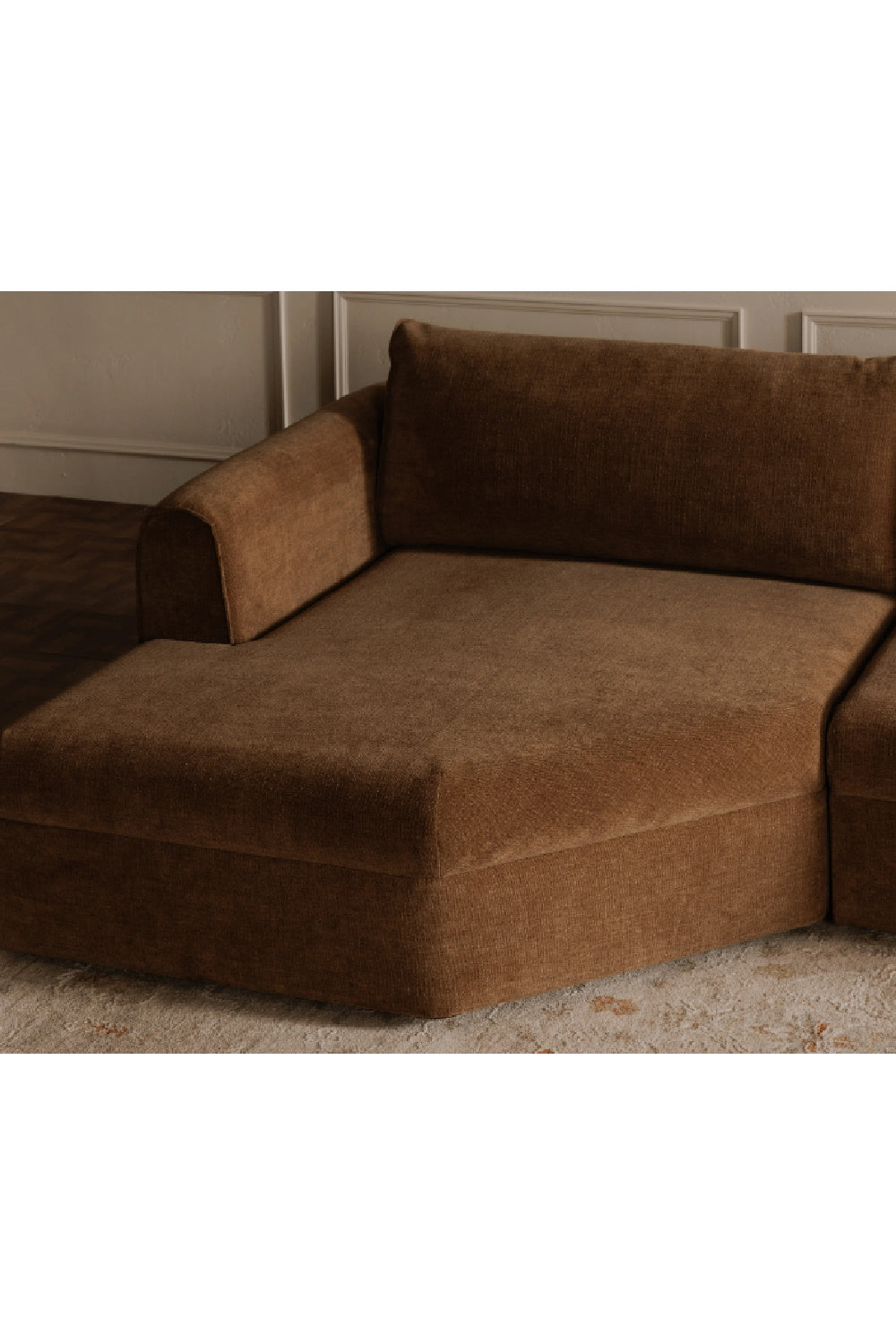   Modern European furniture - Weave Fabric Sectional Sofa - www.oroa.com | Oroa.com