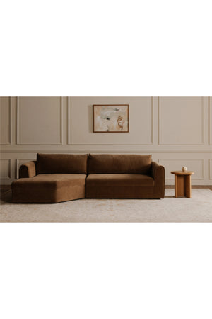   Modern European furniture - Weave Fabric Sectional Sofa - www.oroa.com | Oroa.com
