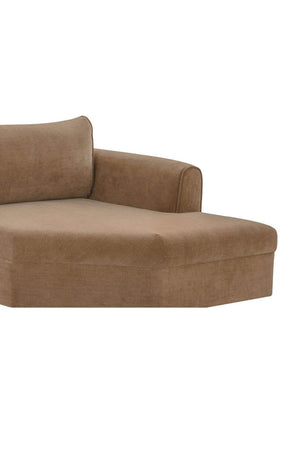   Modern European furniture - Weave Fabric Sectional Sofa - www.oroa.com | Oroa.com