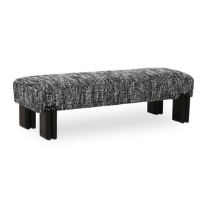   Modern European furniture - Textured Fabric Bench - www.oroa.com | Oroa.com