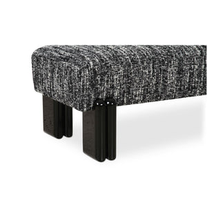   Modern European furniture - Textured Fabric Bench - www.oroa.com | Oroa.com