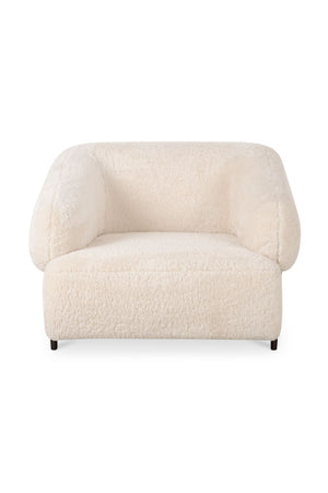   Modern European furniture - Cream Fur Lounge Chair - www.oroa.com | Oroa.com