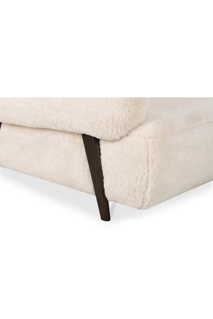   Modern European furniture - Cream Fur Lounge Chair - www.oroa.com | Oroa.com