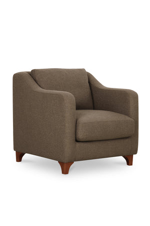   Modern European furniture - Textured Boucle Accent Chair - www.oroa.com | Oroa.com