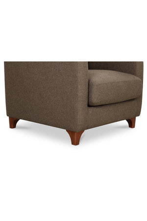   Modern European furniture - Textured Boucle Accent Chair - www.oroa.com | Oroa.com