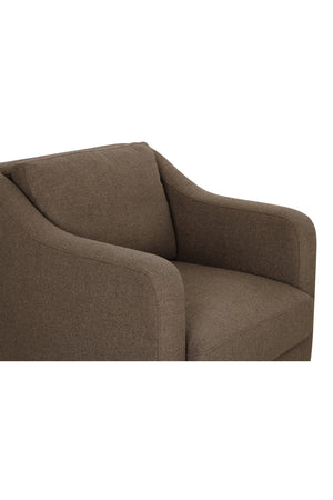   Modern European furniture - Textured Boucle Accent Chair - www.oroa.com | Oroa.com
