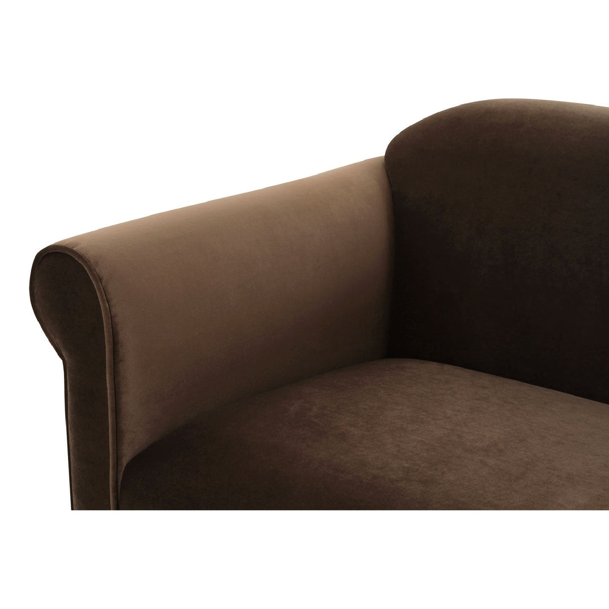   Modern European furniture - Mohair Inspired Rolled-Arm Accent Chair - www.oroa.com | Oroa.com