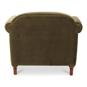   Modern European furniture - Mohair Inspired Rolled-Arm Accent Chair - www.oroa.com | Oroa.com