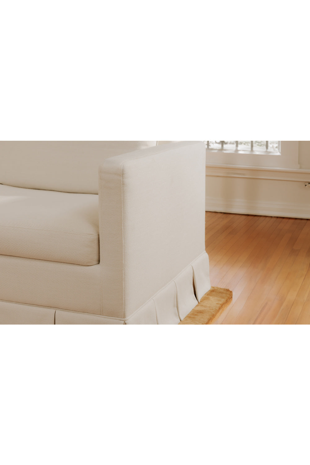   Modern European furniture - Pleated Skirt Fabric Sofa - www.oroa.com | Oroa.com