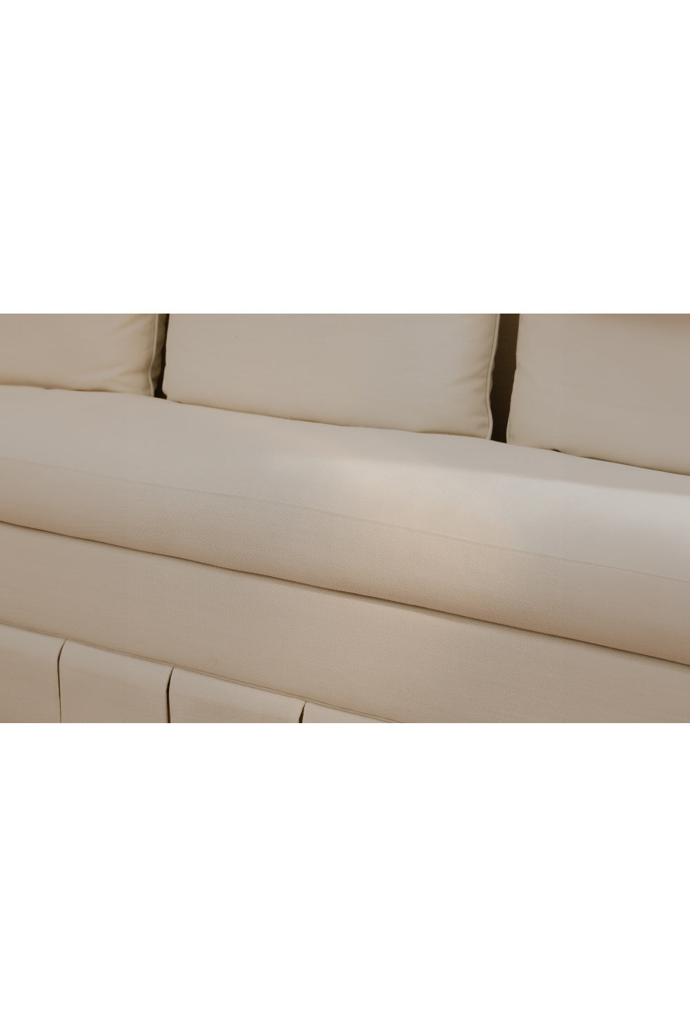   Modern European furniture - Pleated Skirt Fabric Sofa - www.oroa.com | Oroa.com