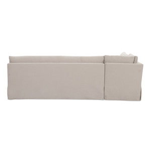   Modern European furniture - Beige L-Shaped Dining Banquette Slipcover S - www.oroa.com | Oroa.com
