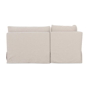   Modern European furniture - Beige U-Shaped Dining Banquette Slipcover S - www.oroa.com | Oroa.com