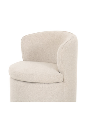   Modern European furniture - Upholstered Swivel Dining Chair - www.oroa.com | Oroa.com