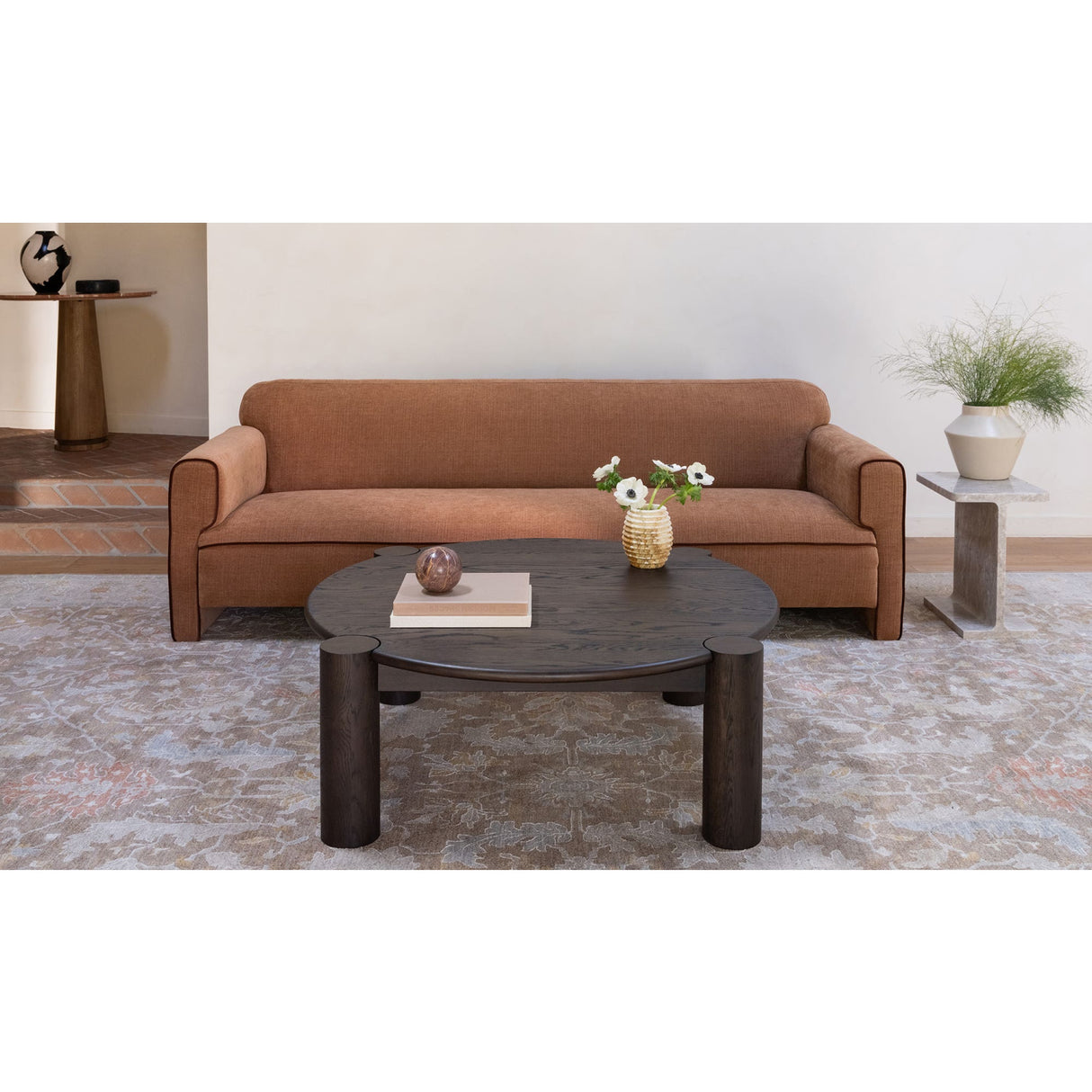  Modern European furniture - Rolled Arm Modern Sofa - www.oroa.com | Oroa.com