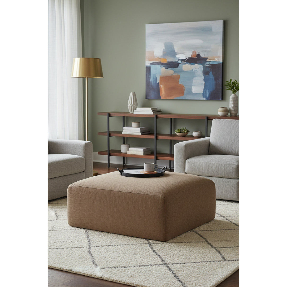   Modern European furniture - minimalist white curved sofa - www.oroa.com | Oroa.com