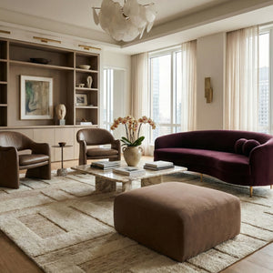   Modern European furniture - minimalist white curved sofa - www.oroa.com | Oroa.com