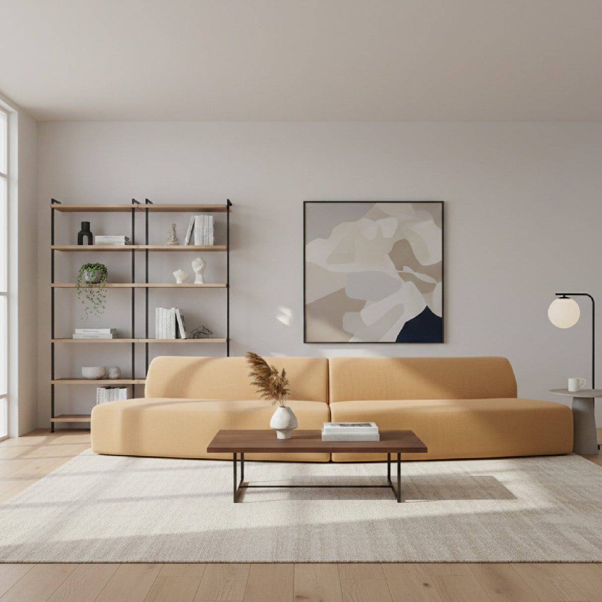   Modern European furniture - Convex 2-Piece Modular Sofa - www.oroa.com | Oroa.com