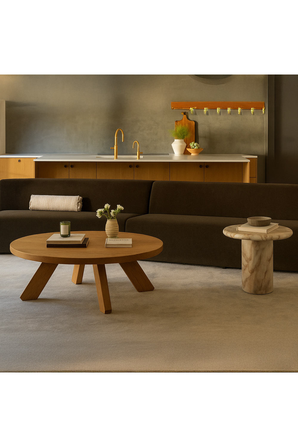   Modern European furniture - Concave 3-Piece Modular Sofa - www.oroa.com | Oroa.com