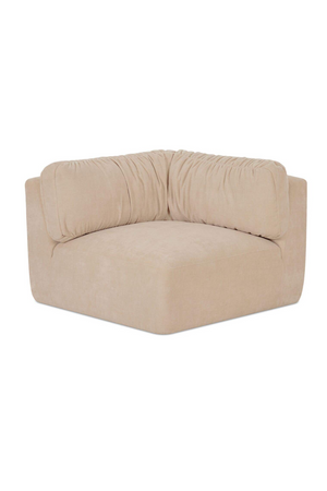   Modern European furniture - Chenille Corner Sofa - www.oroa.com | Oroa.com