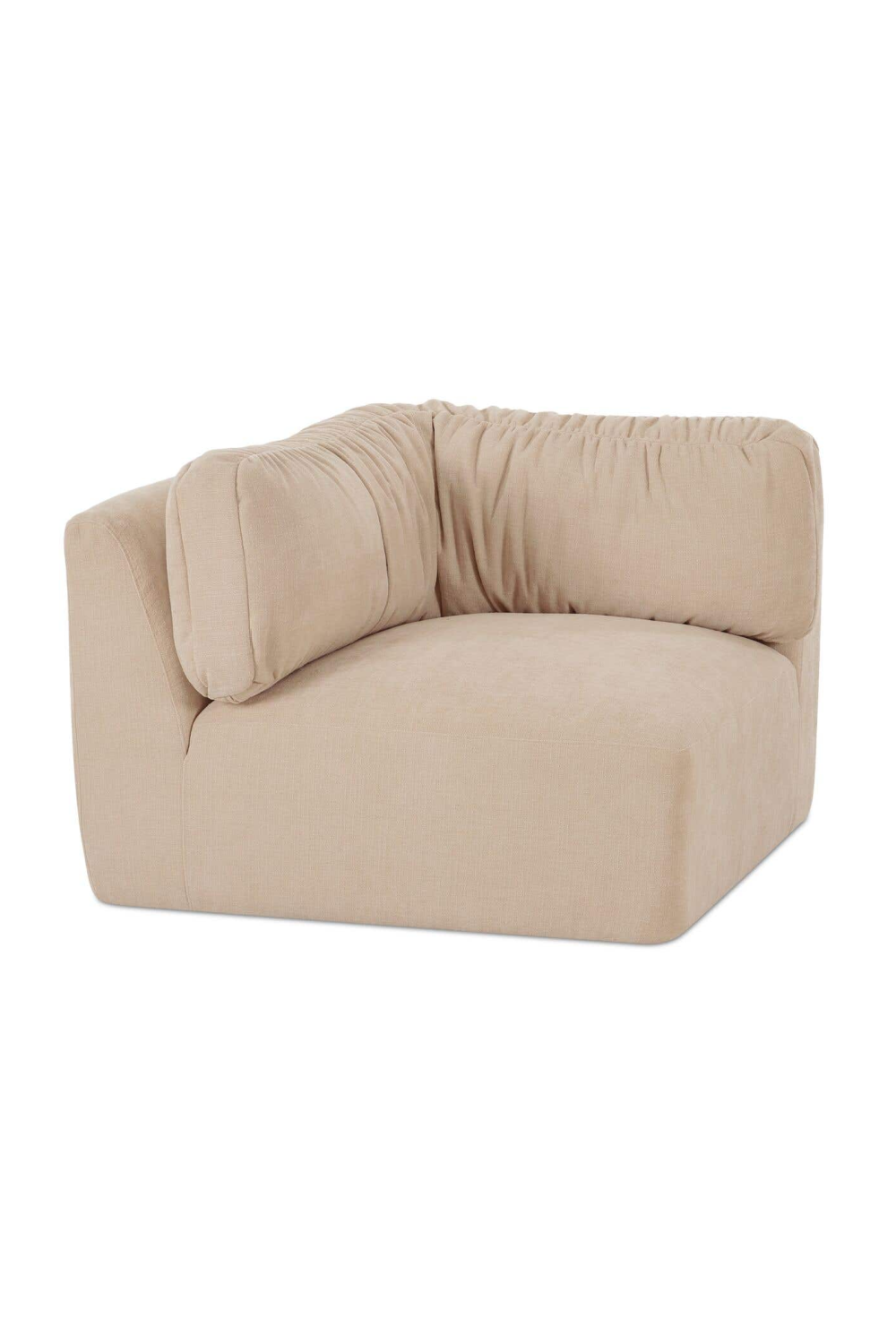   Modern European furniture - Chenille Corner Sofa - www.oroa.com | Oroa.com