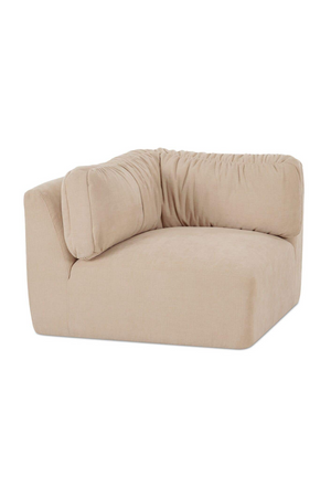   Modern European furniture - Chenille Corner Sofa - www.oroa.com | Oroa.com