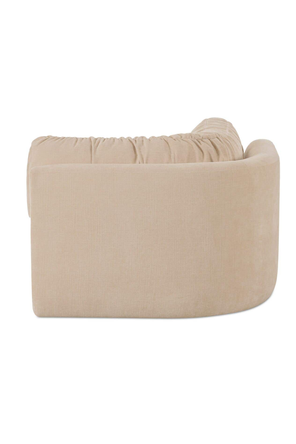   Modern European furniture - Chenille Corner Sofa - www.oroa.com | Oroa.com