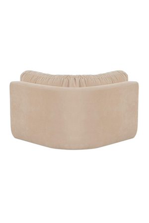   Modern European furniture - Chenille Corner Sofa - www.oroa.com | Oroa.com