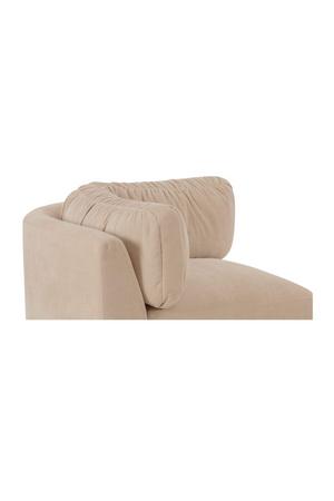   Modern European furniture - Chenille Corner Sofa - www.oroa.com | Oroa.com