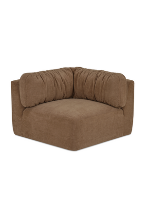   Modern European furniture - Chenille Corner Sofa - www.oroa.com | Oroa.com