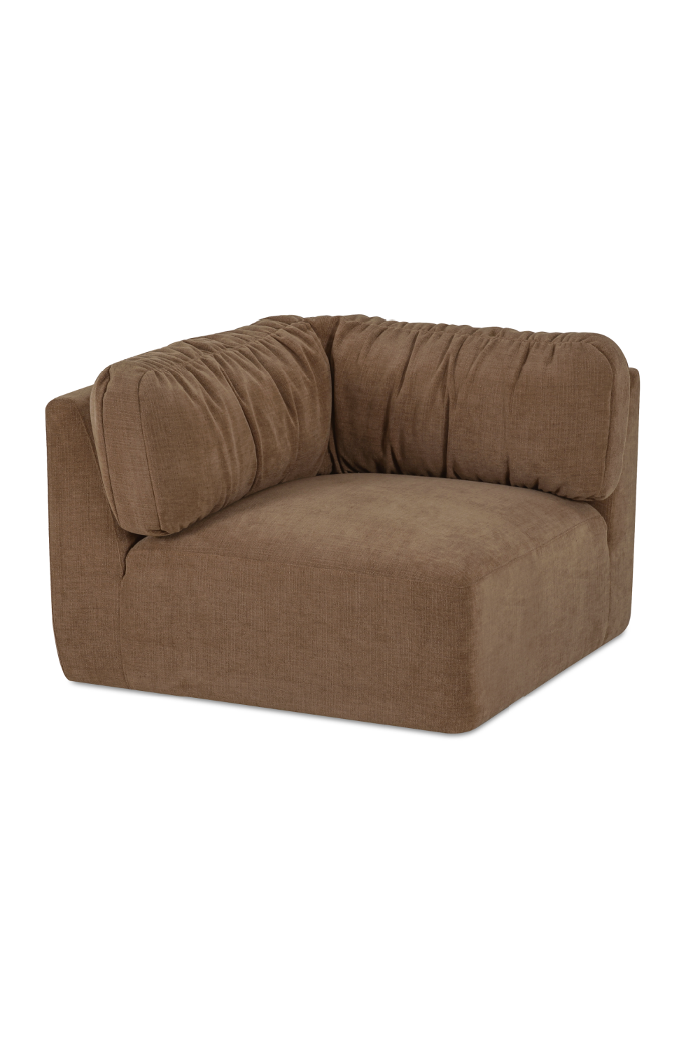   Modern European furniture - Chenille Corner Sofa - www.oroa.com | Oroa.com