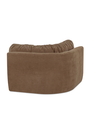   Modern European furniture - Chenille Corner Sofa - www.oroa.com | Oroa.com