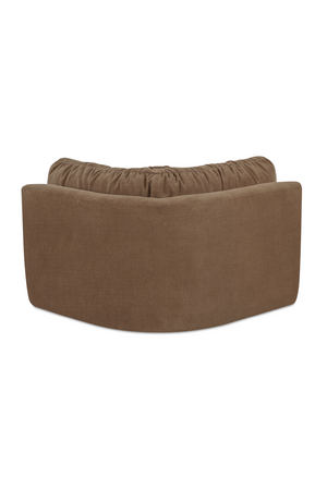   Modern European furniture - Chenille Corner Sofa - www.oroa.com | Oroa.com
