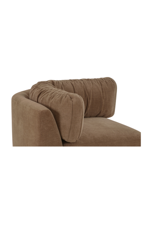   Modern European furniture - Chenille Corner Sofa - www.oroa.com | Oroa.com