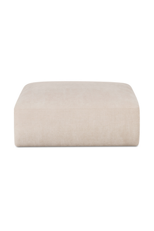  Modern European furniture - Chenille Square Ottoman - www.oroa.com | Oroa.com