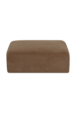   Modern European furniture - Chenille Square Ottoman - www.oroa.com | Oroa.com
