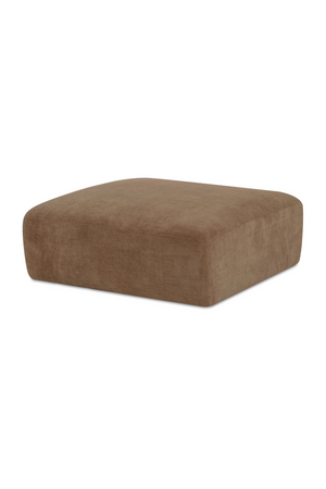   Modern European furniture - Chenille Square Ottoman - www.oroa.com | Oroa.com