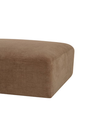   Modern European furniture - Chenille Square Ottoman - www.oroa.com | Oroa.com